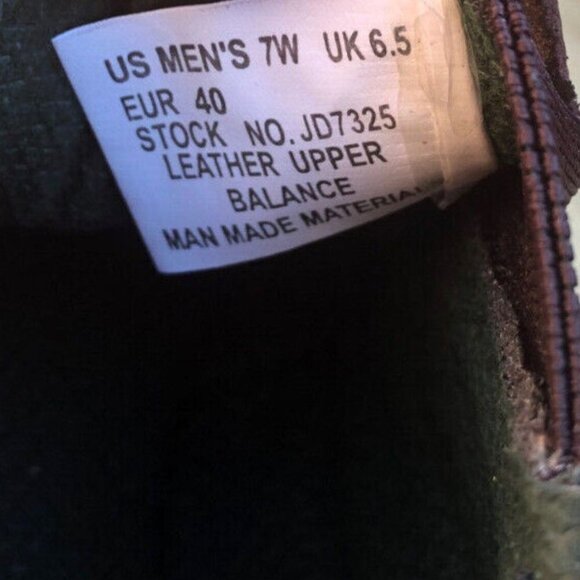 ✨✨JOHN DEERE MENS LOW STEEL TOE SIZE 7W JD7325 - Picture 6 of 8